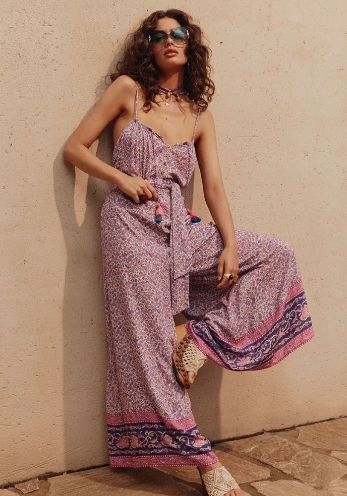 Little Bird Jumpsuit - Berry