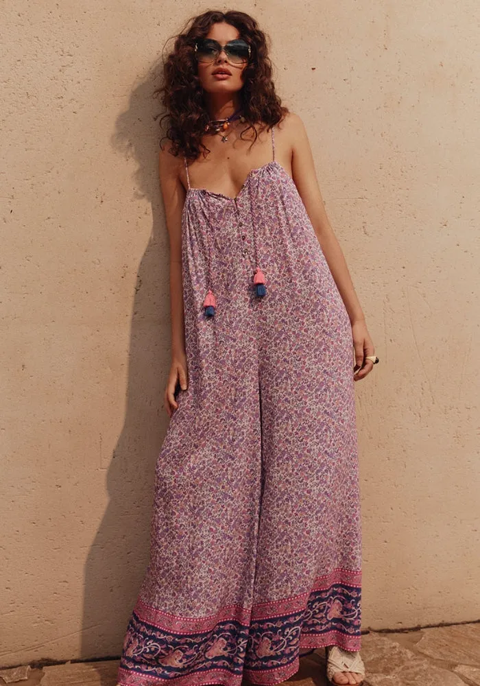 Little Bird Jumpsuit - Berry