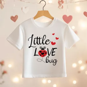 Little Love Bug Valentines Toddler & Kids T Shirt
