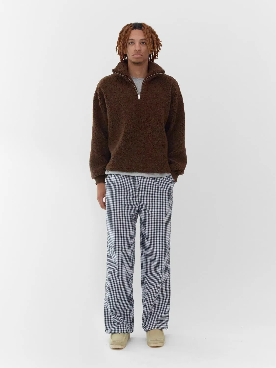 Lounge Pants Navy Gingham