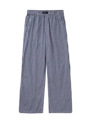 Lounge Pants Navy Gingham