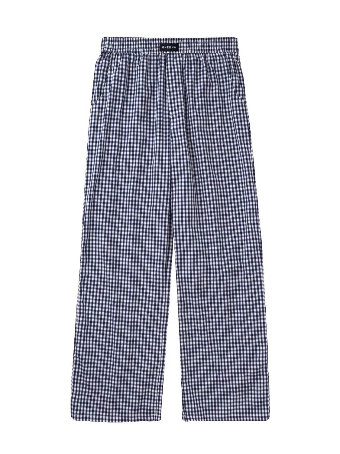 Lounge Pants Navy Gingham