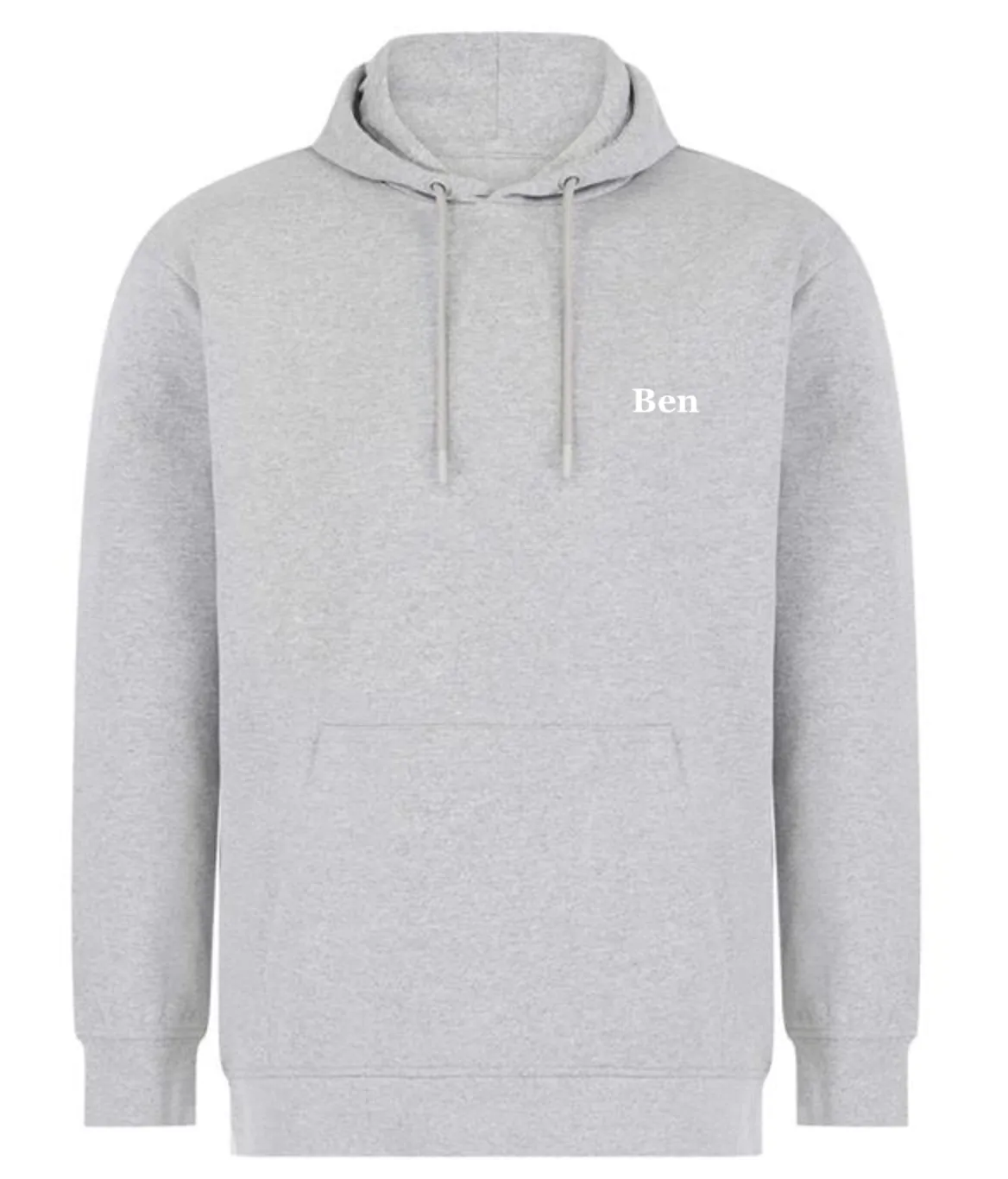 Lulabay Mens sustainable personalised hoody