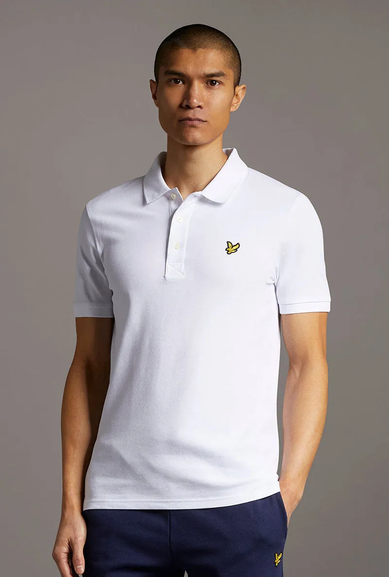LYLE AND SCOTT PLAIN POLO SHIRT