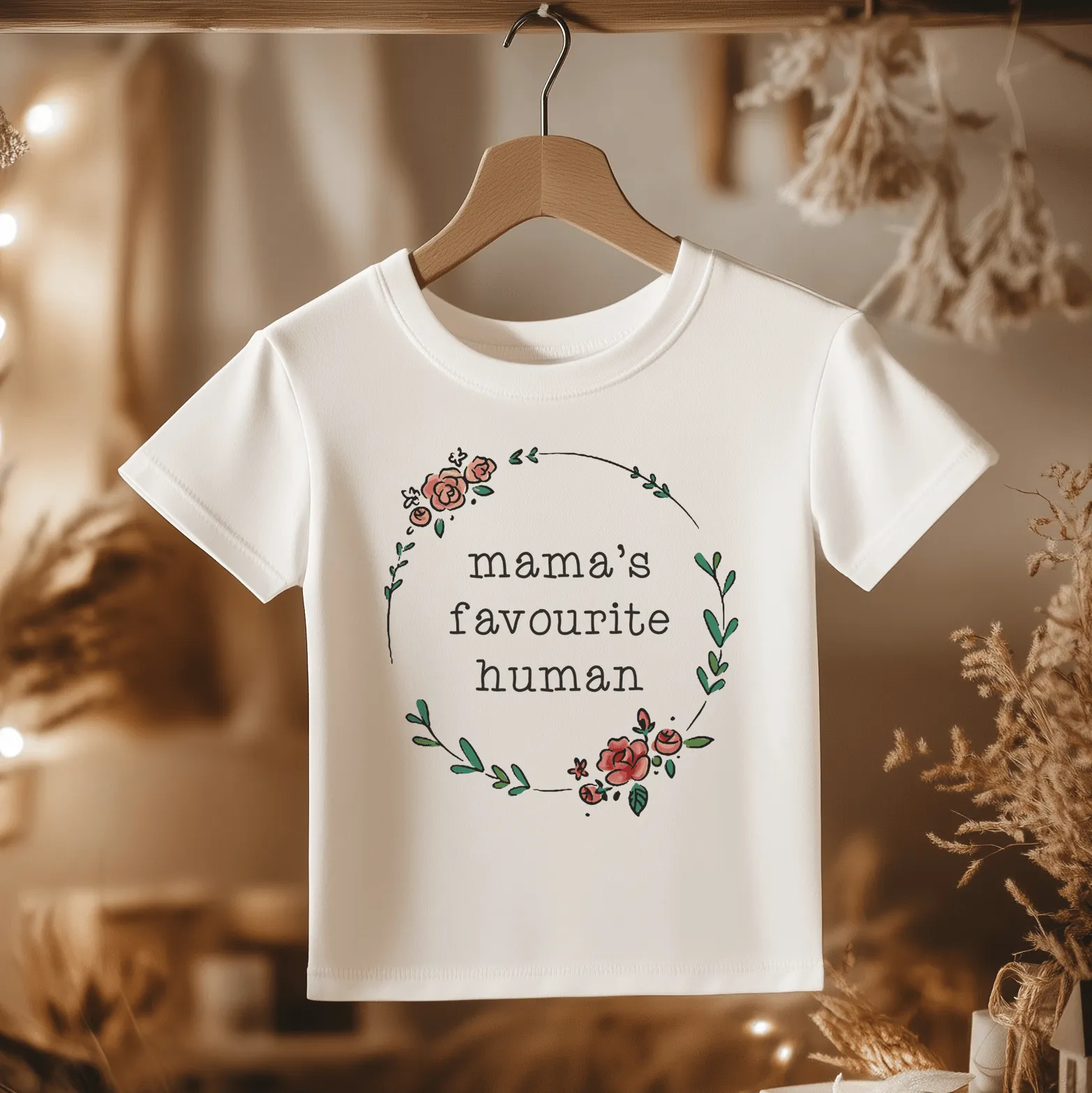 Mama's Favourite Human Toddler & Kids T Shirt