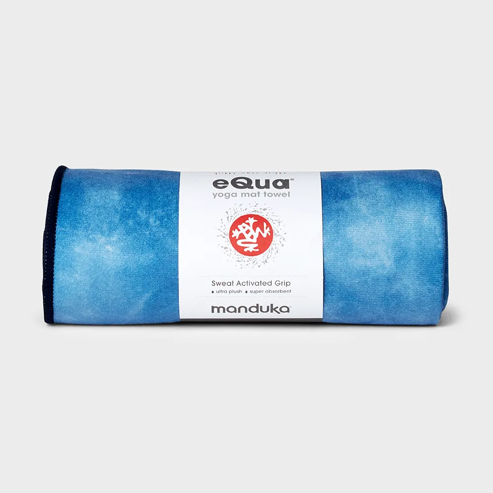 Manduka eQua® Mat Towel - Camo Navy TD