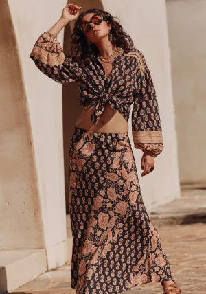 Marmont Maxi Skirt - Whiskey