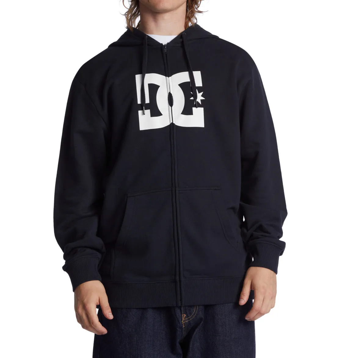 Men's Star Zip-Up Hoodie