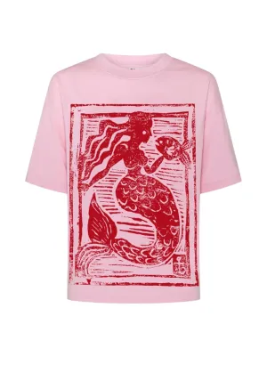Mermaid Tee - Pink