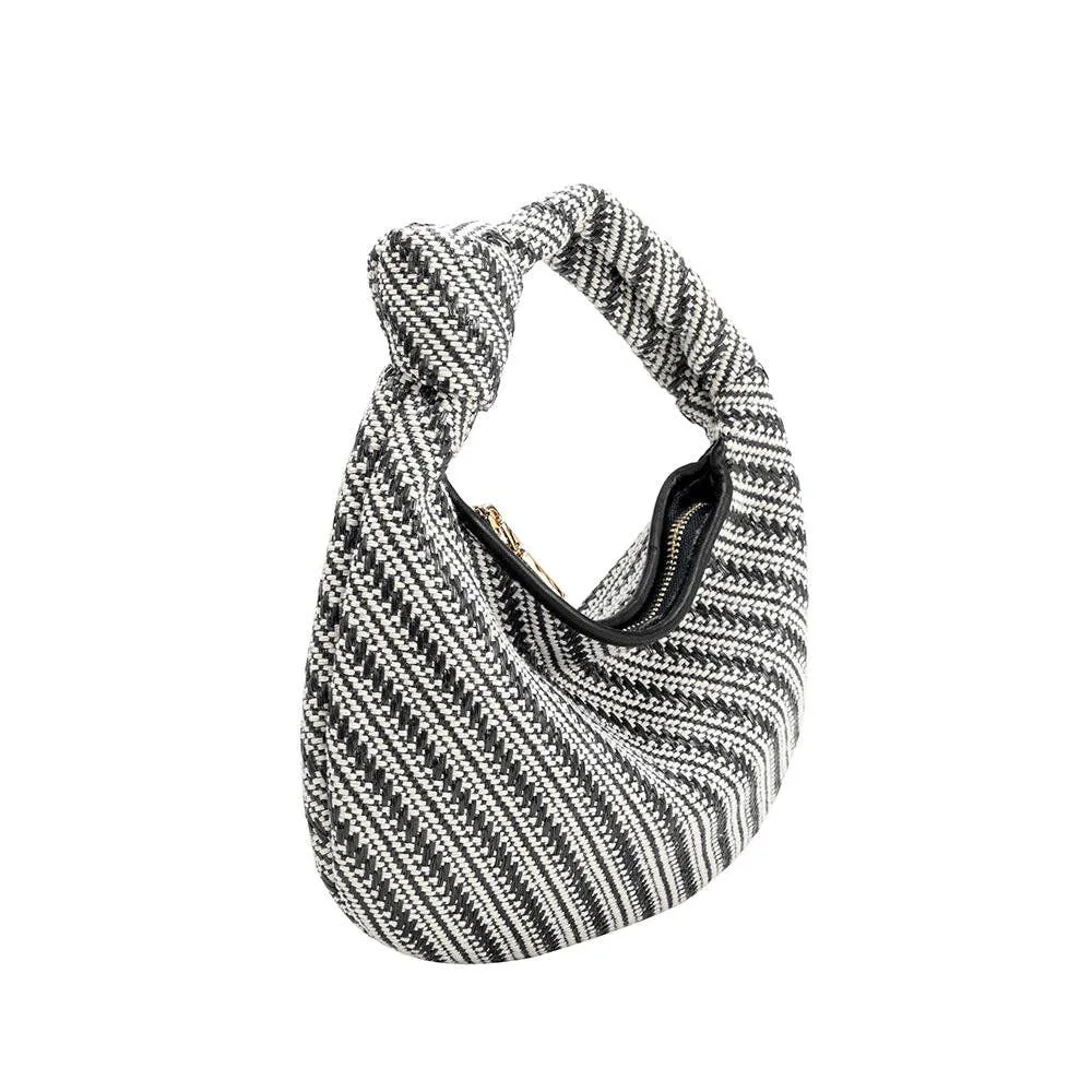 Mini Brigitte Raffia Hobo by Melie Bianco