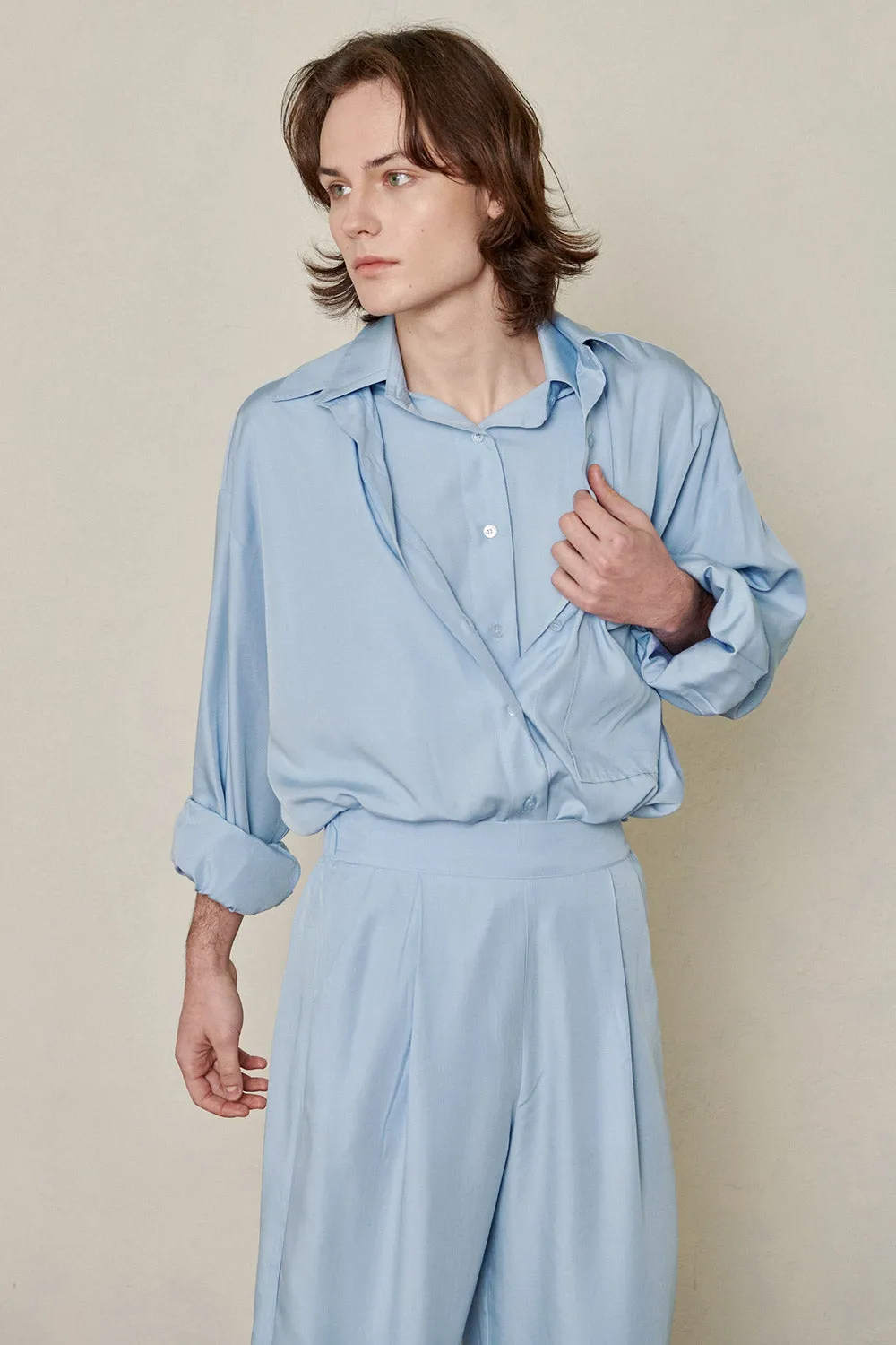 Multi-Way Layered Bamboo Shirt