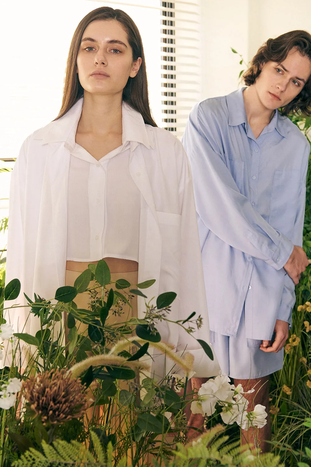 Multi-Way Layered Bamboo Shirt