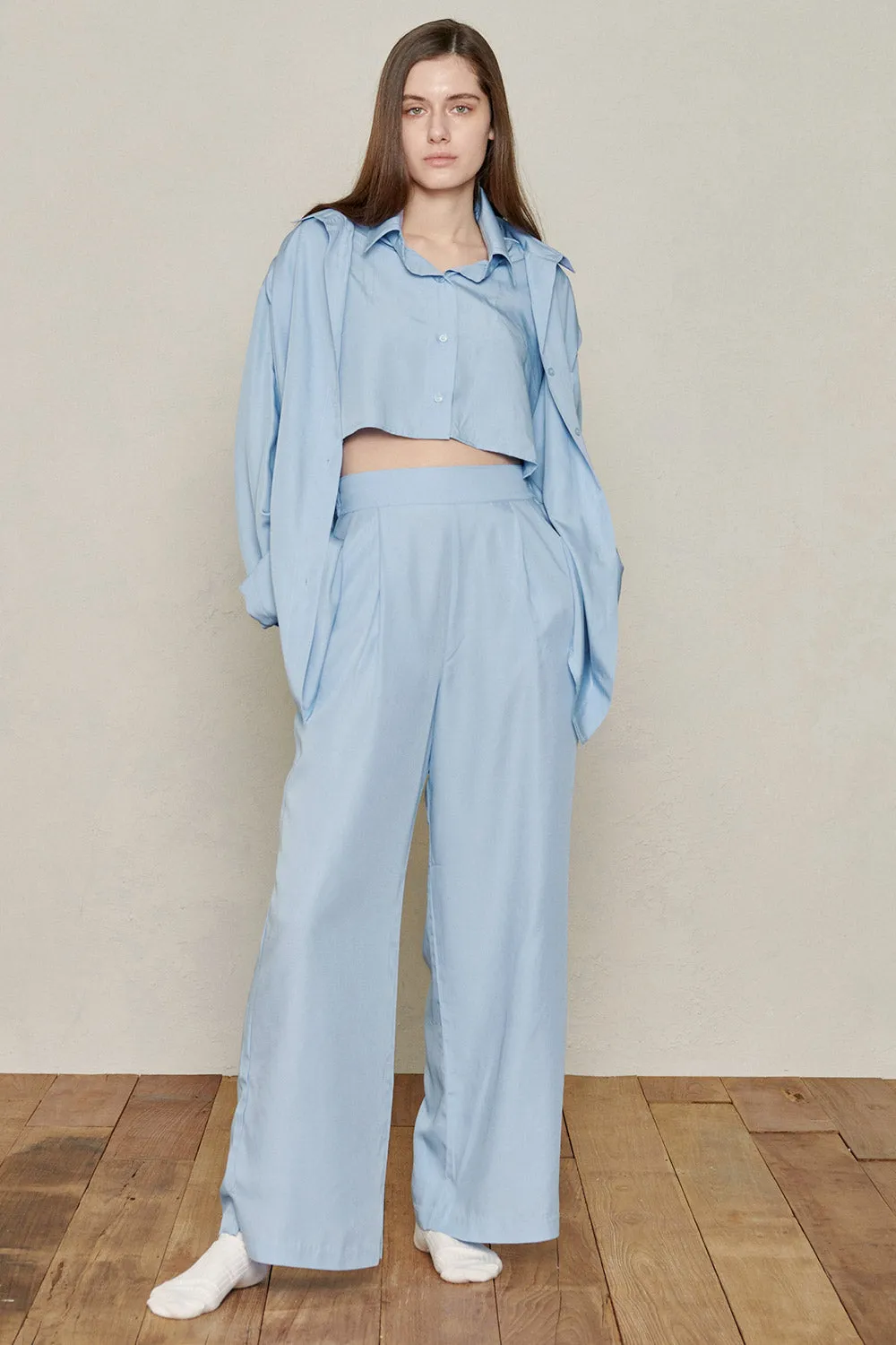 Multi-Way Layered Bamboo Shirt