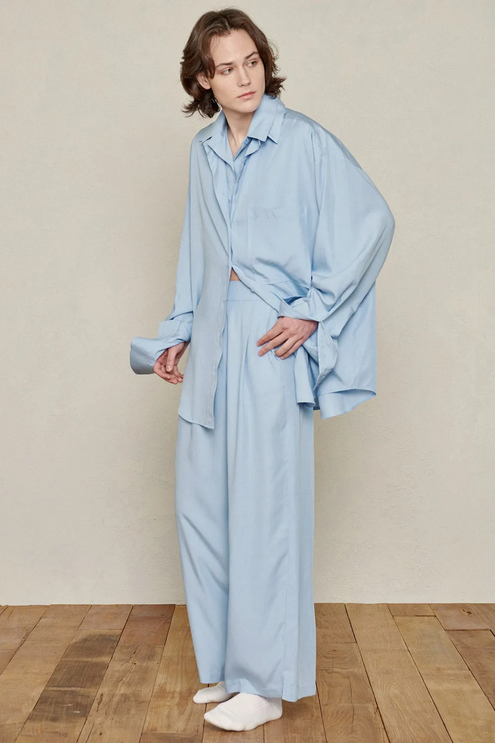Multi-Way Layered Bamboo Shirt