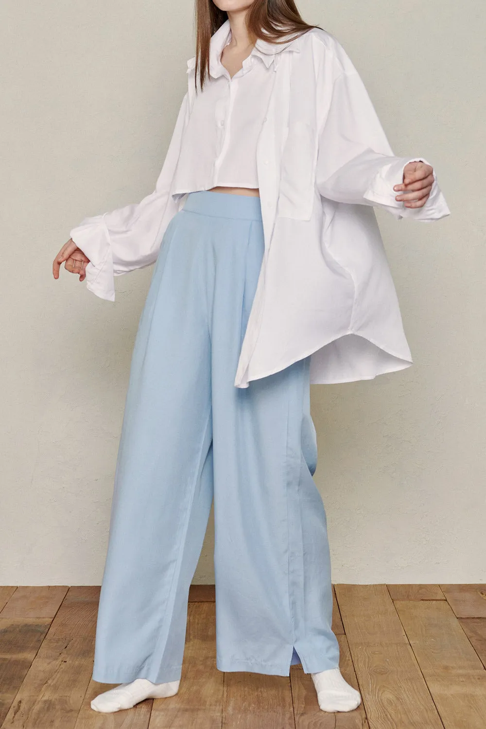 Multi-Way Layered Bamboo Shirt