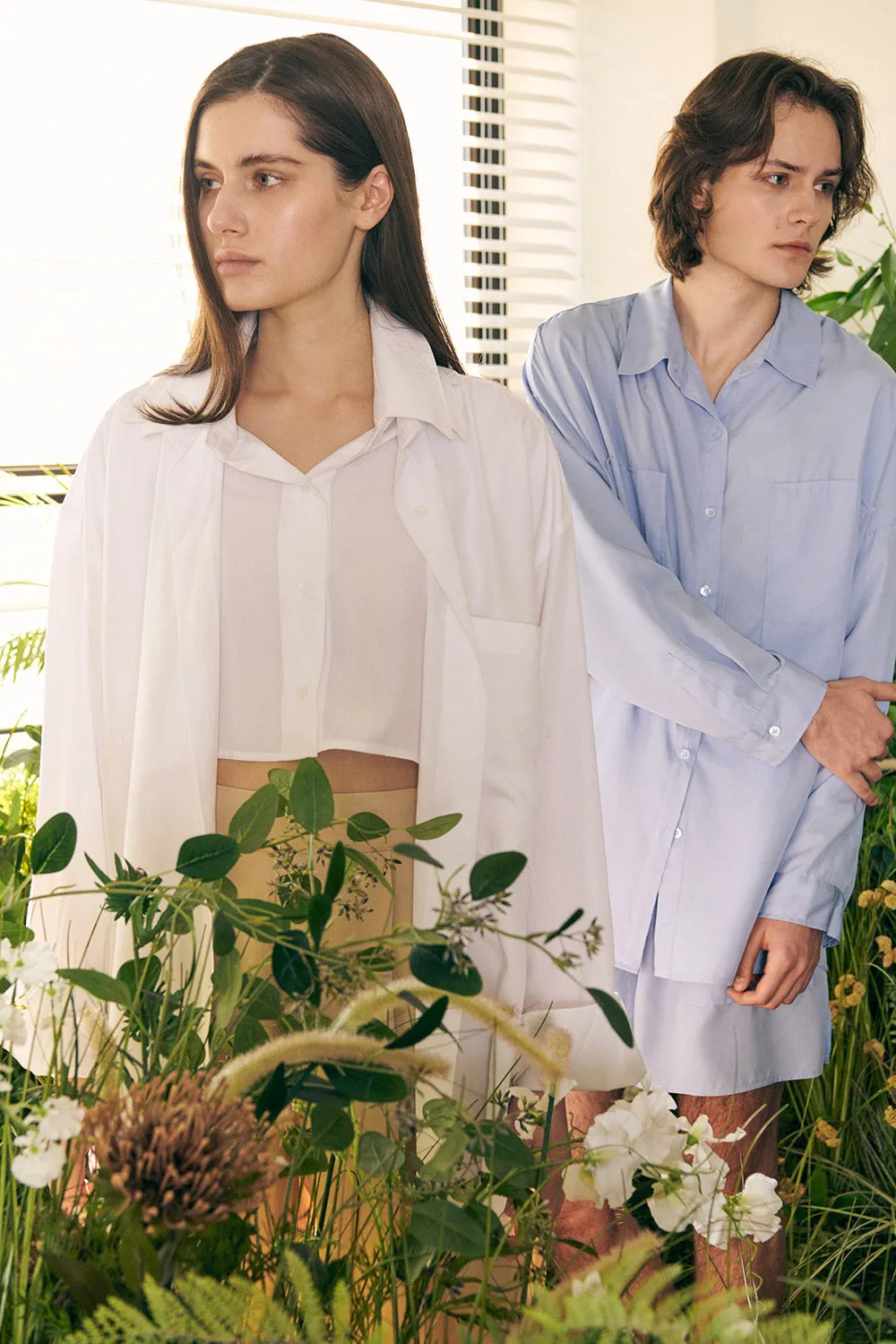 Multi-Way Layered Bamboo Shirt