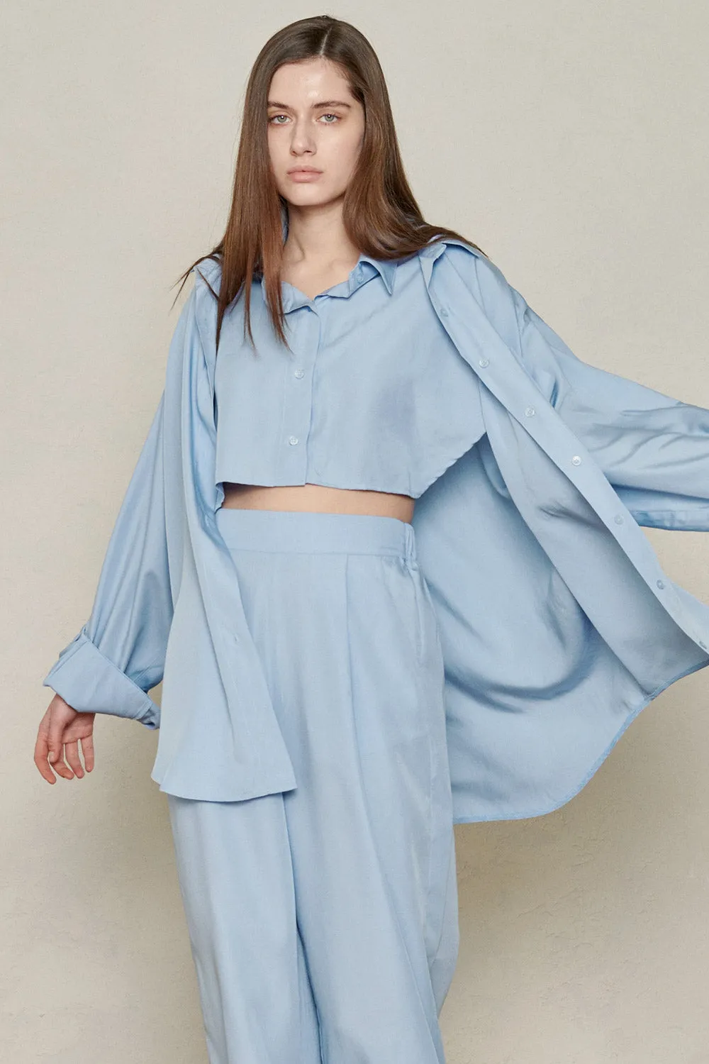 Multi-Way Layered Bamboo Shirt