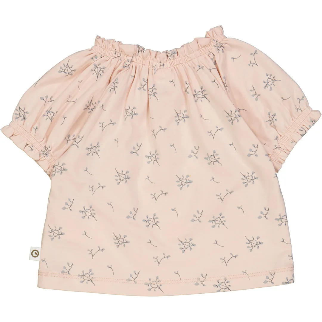 Musli Jasmin Puffsleeve Top - Floral, Soft, GOTS Certified
