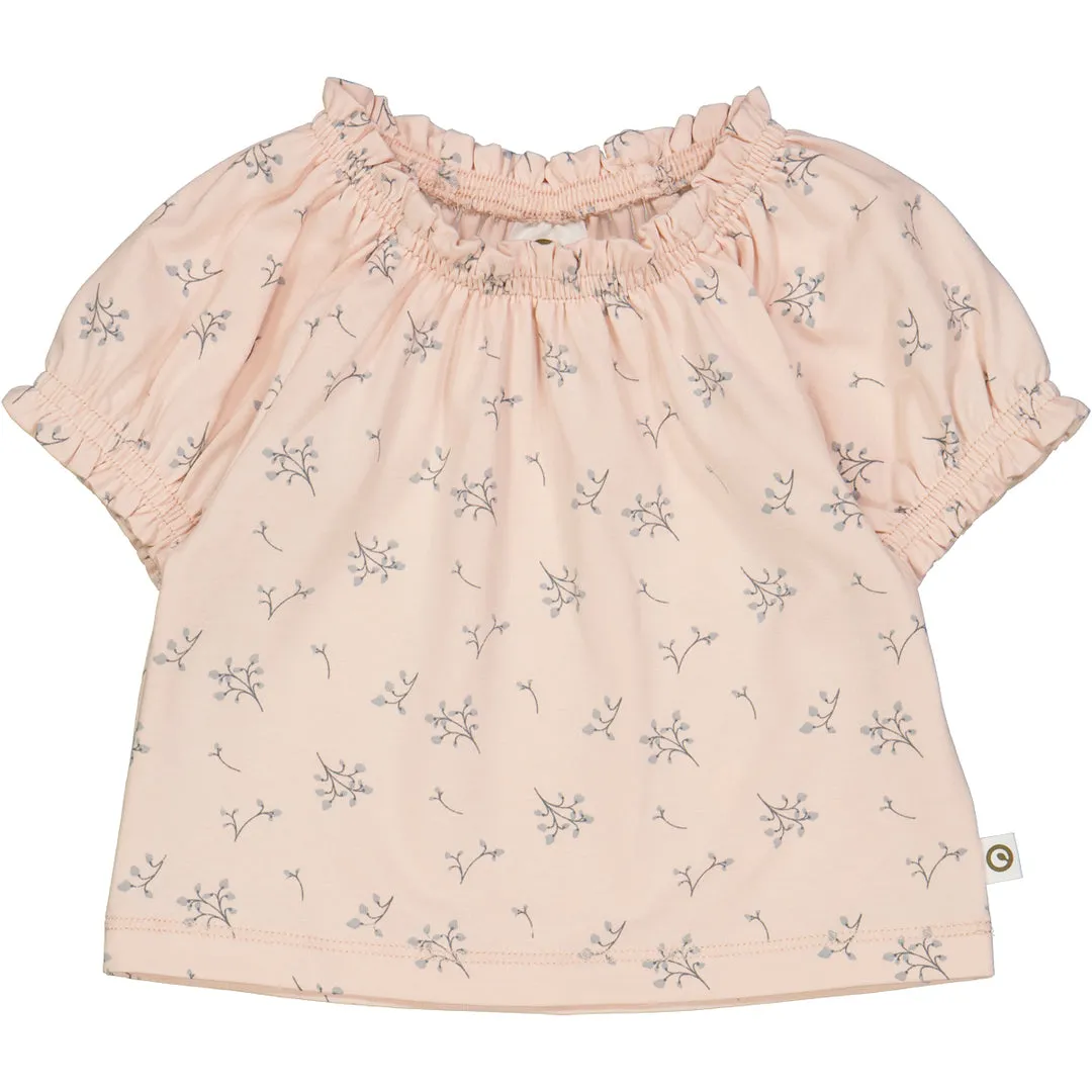 Musli Jasmin Puffsleeve Top - Floral, Soft, GOTS Certified