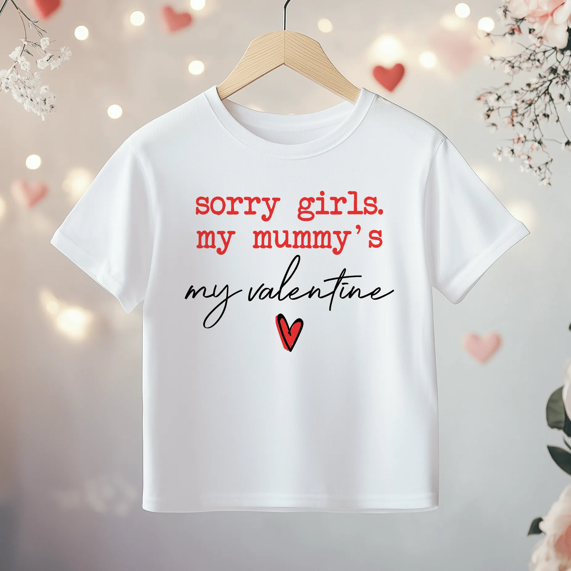My Mummy's My Valentine Toddler & Kids T Shirt