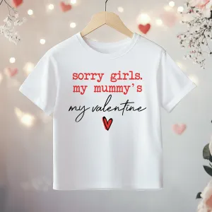 My Mummy's My Valentine Toddler & Kids T Shirt