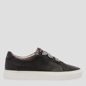 MYA - BLACK TUMBLED LEATHER