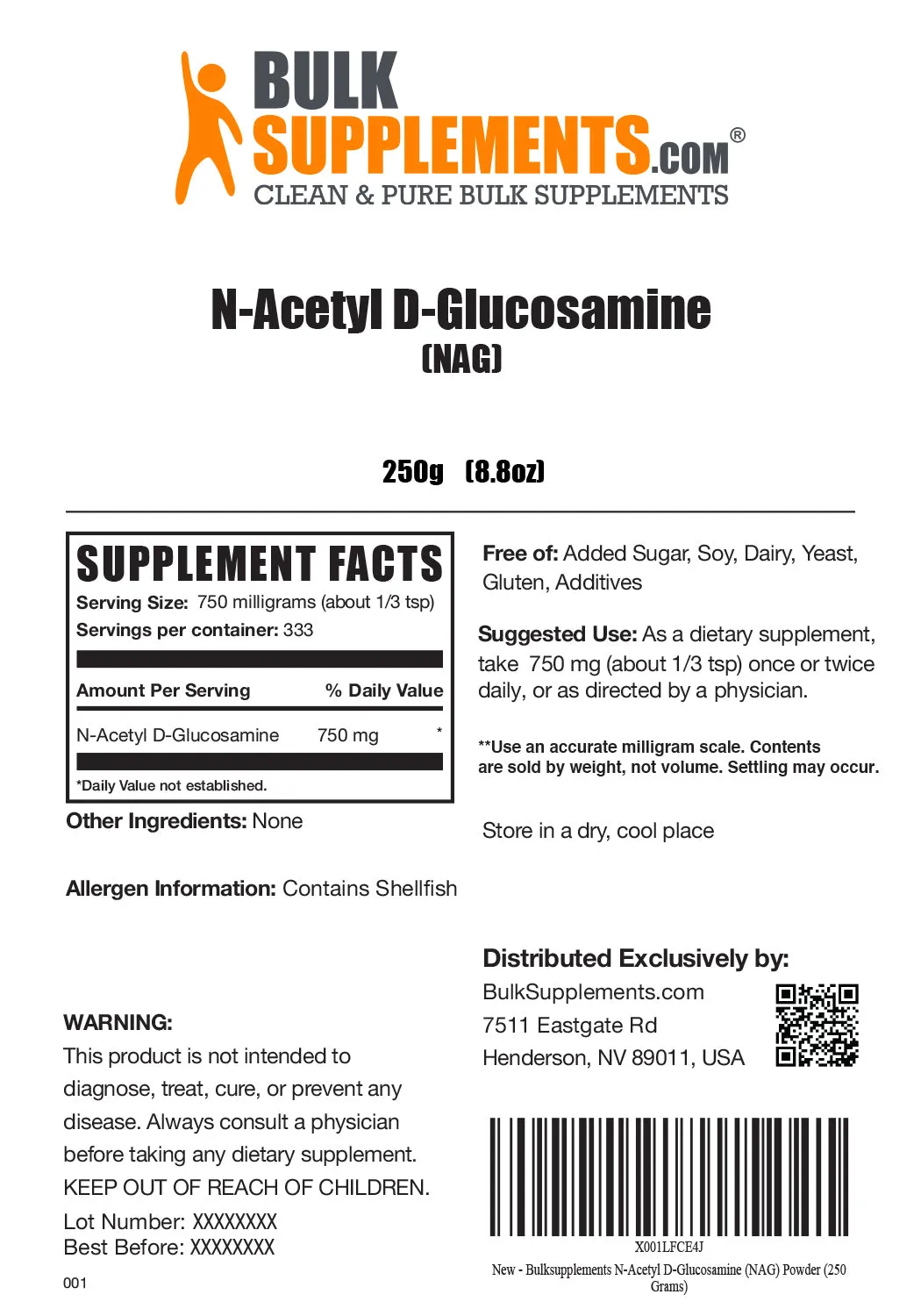 N-Acetyl L-Glutamine Powder
