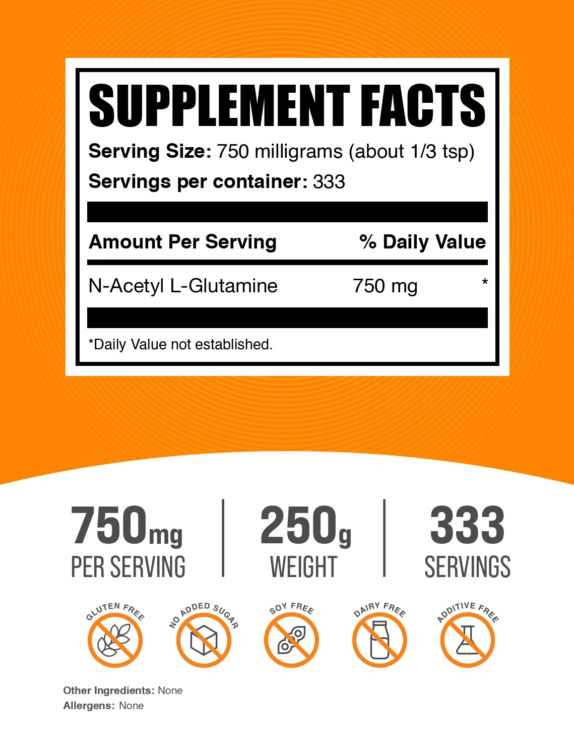 N-Acetyl L-Glutamine Powder