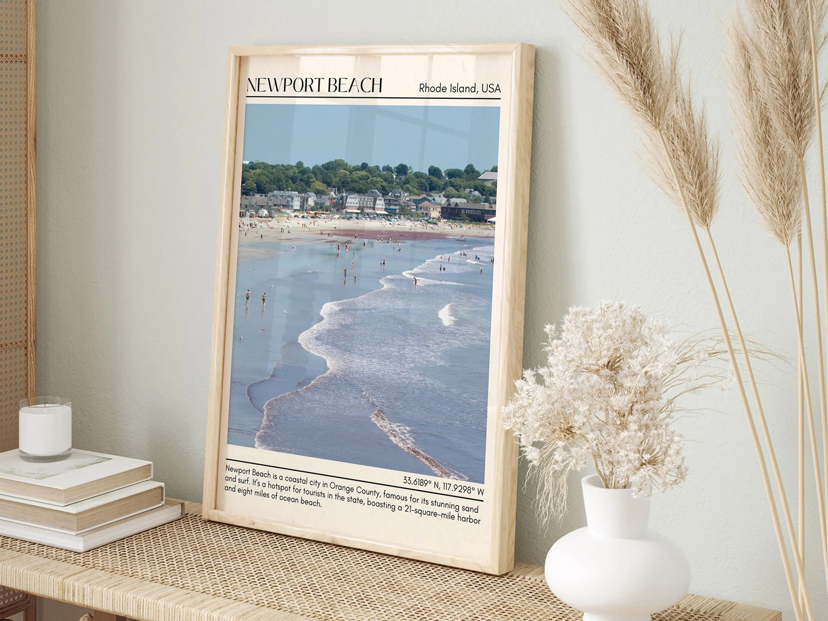 Newport Beach Wall Canvas, USA