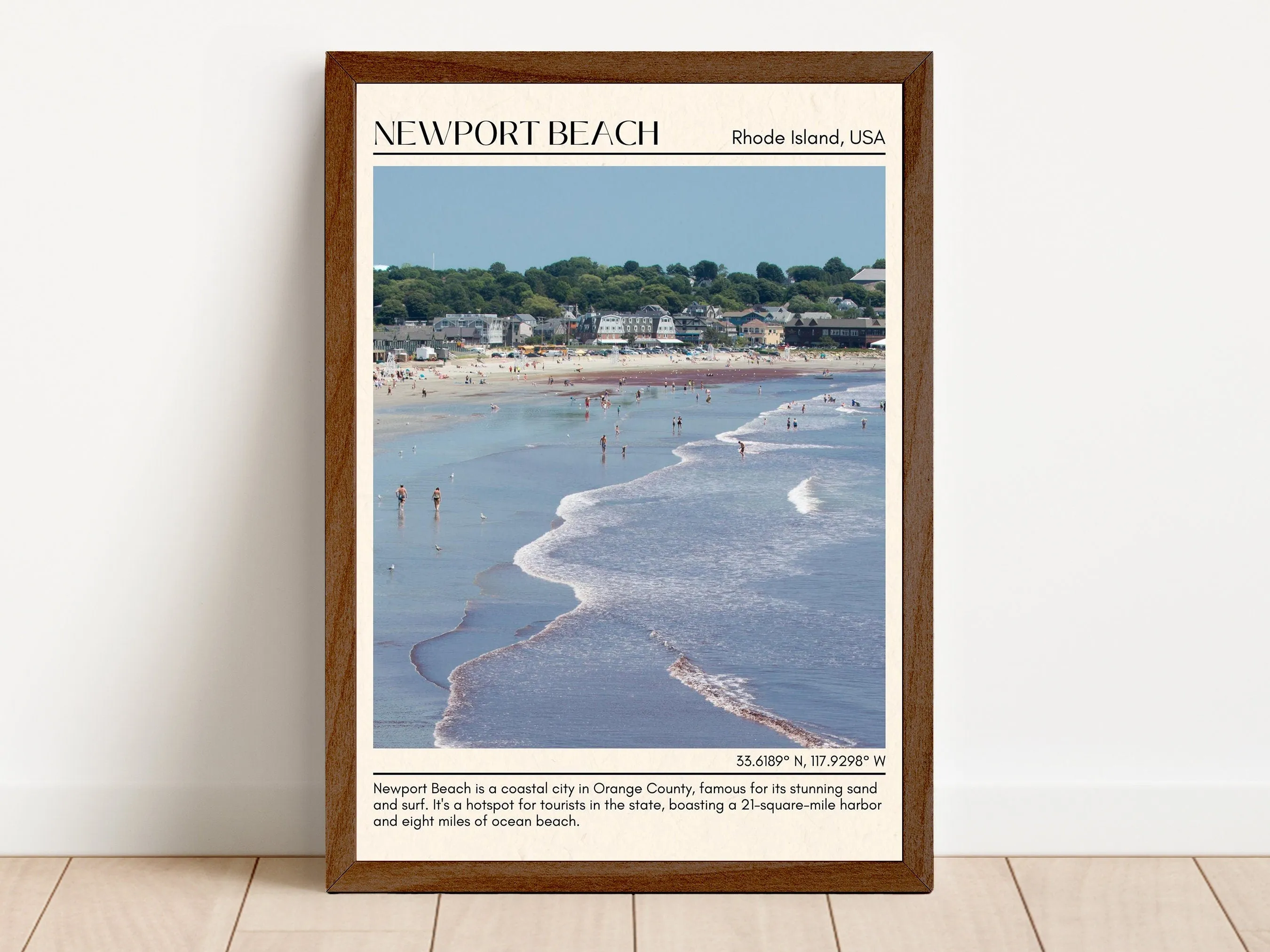 Newport Beach Wall Canvas, USA