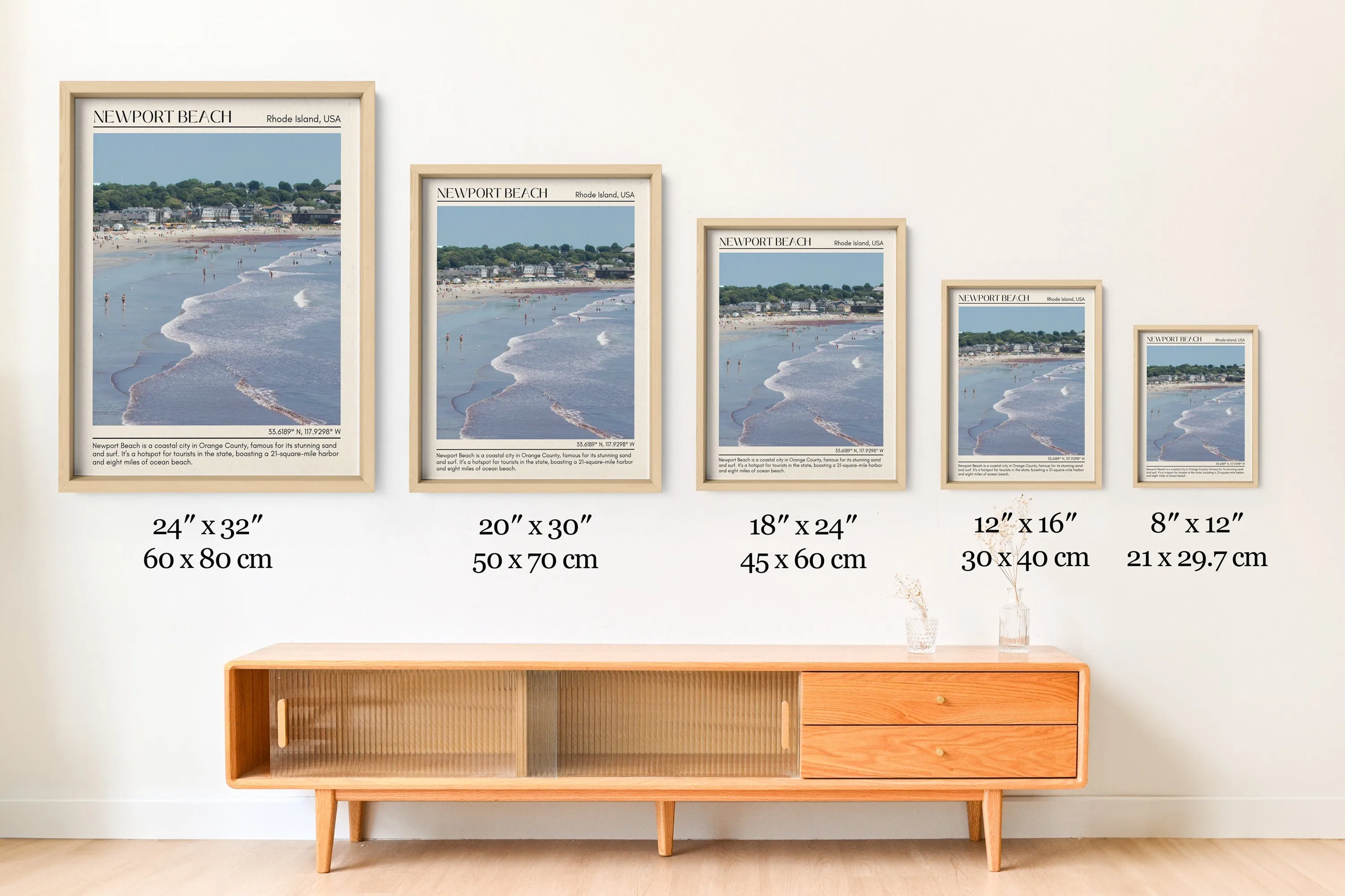 Newport Beach Wall Canvas, USA