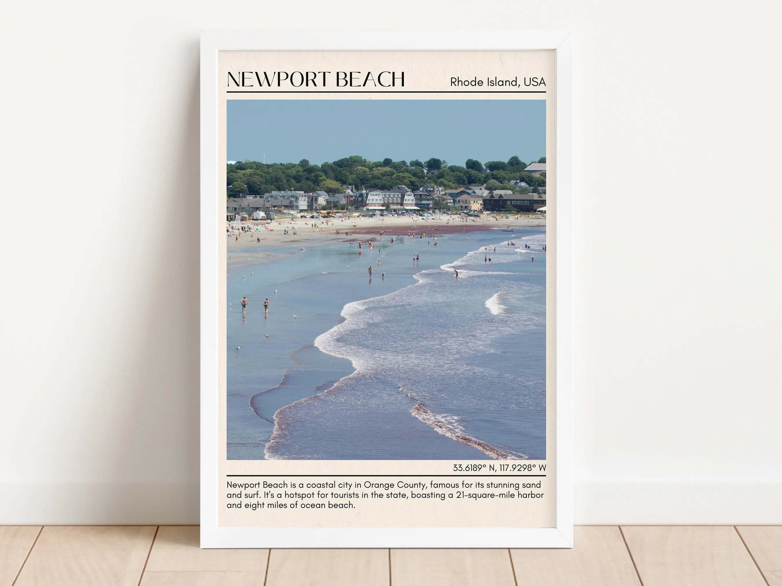 Newport Beach Wall Canvas, USA