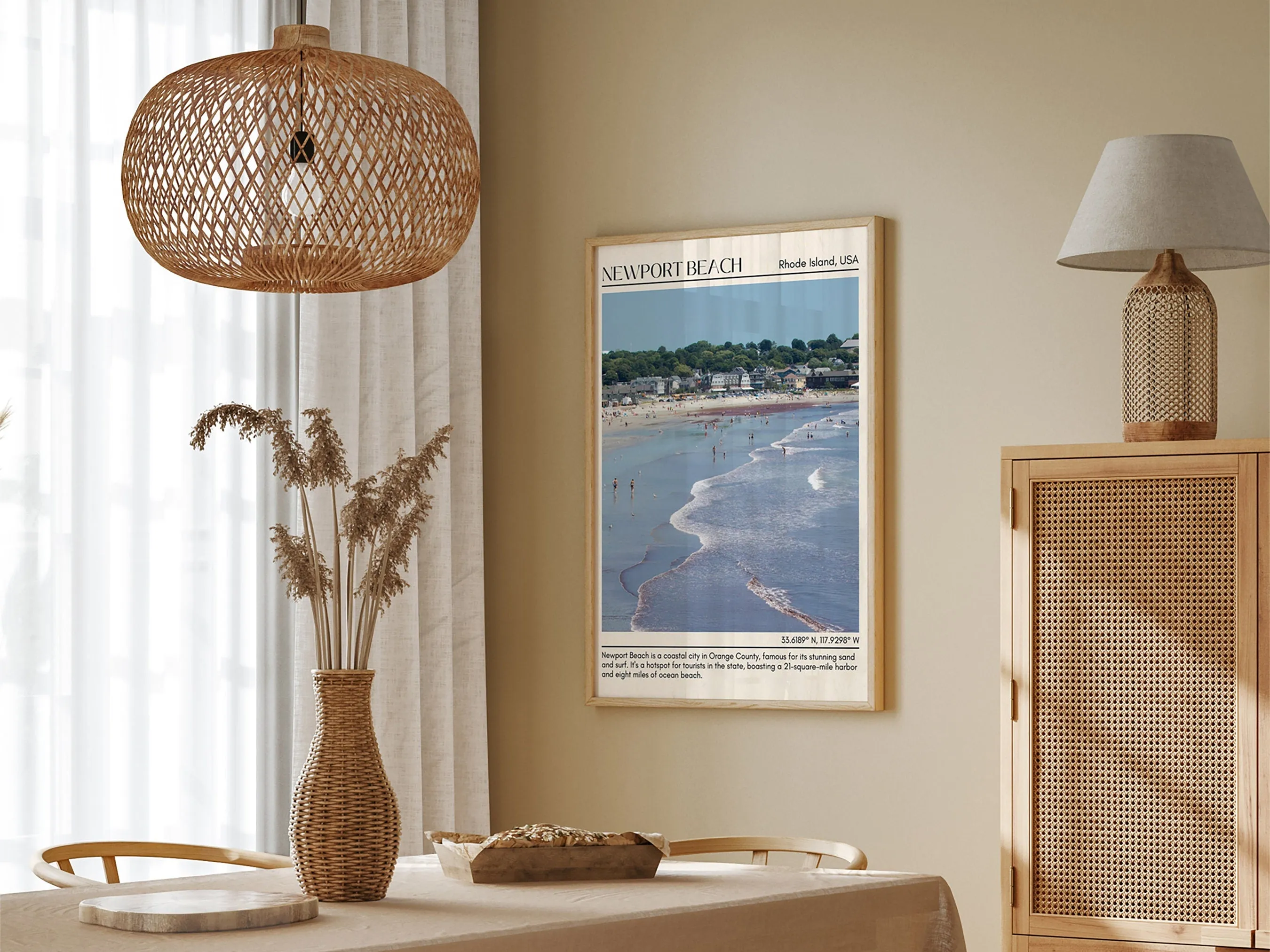 Newport Beach Wall Canvas, USA