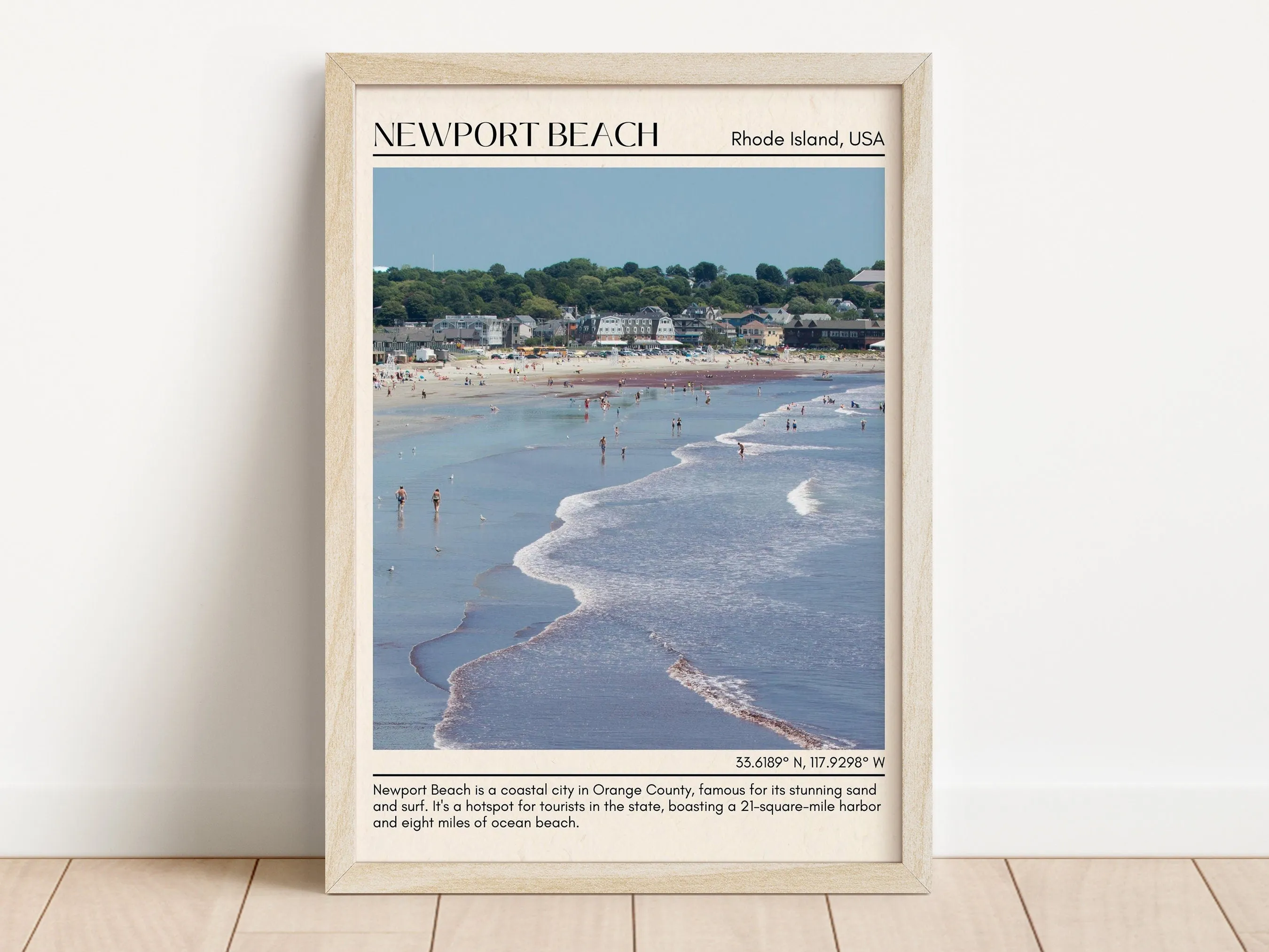 Newport Beach Wall Canvas, USA