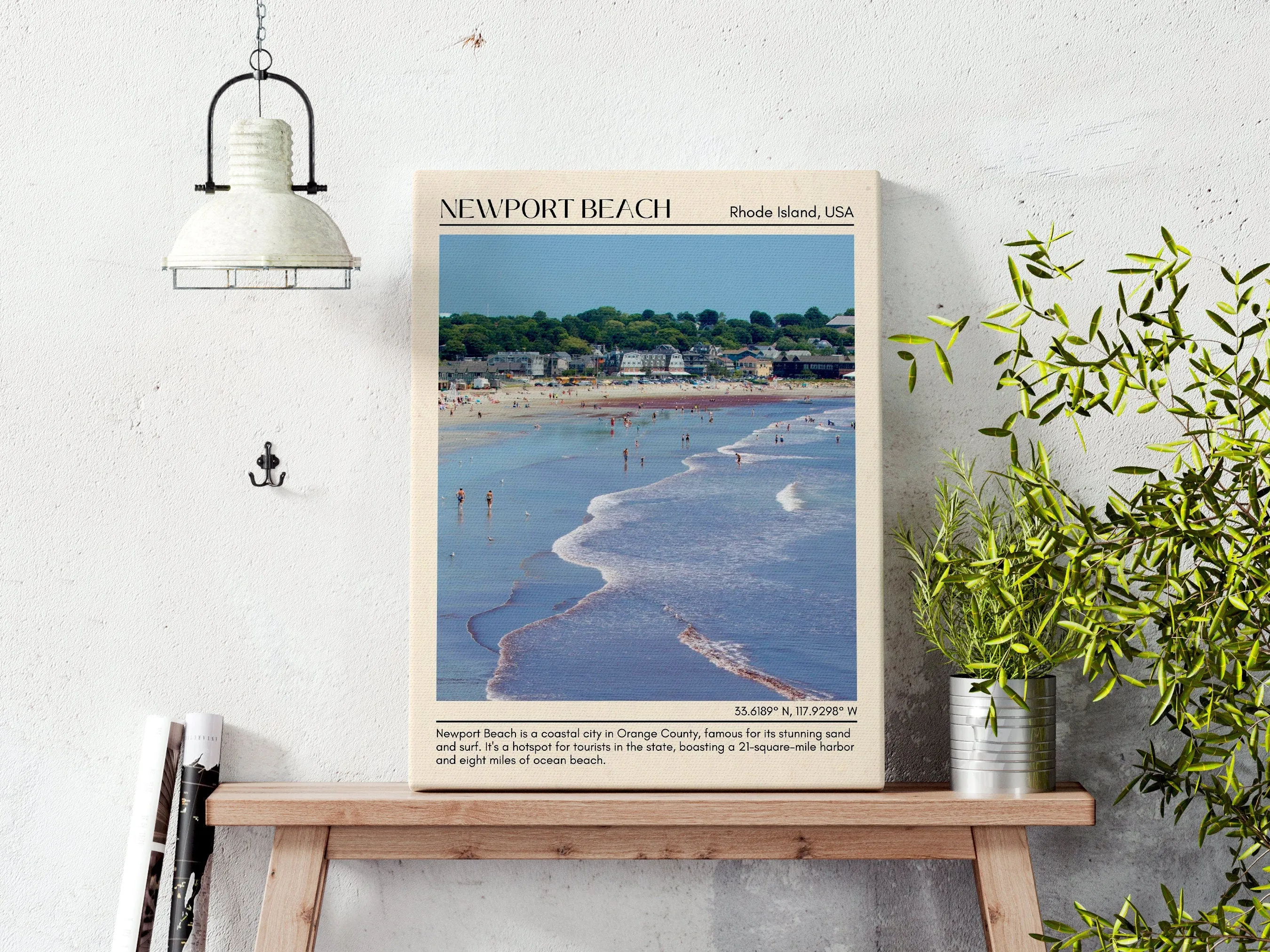 Newport Beach Wall Canvas, USA