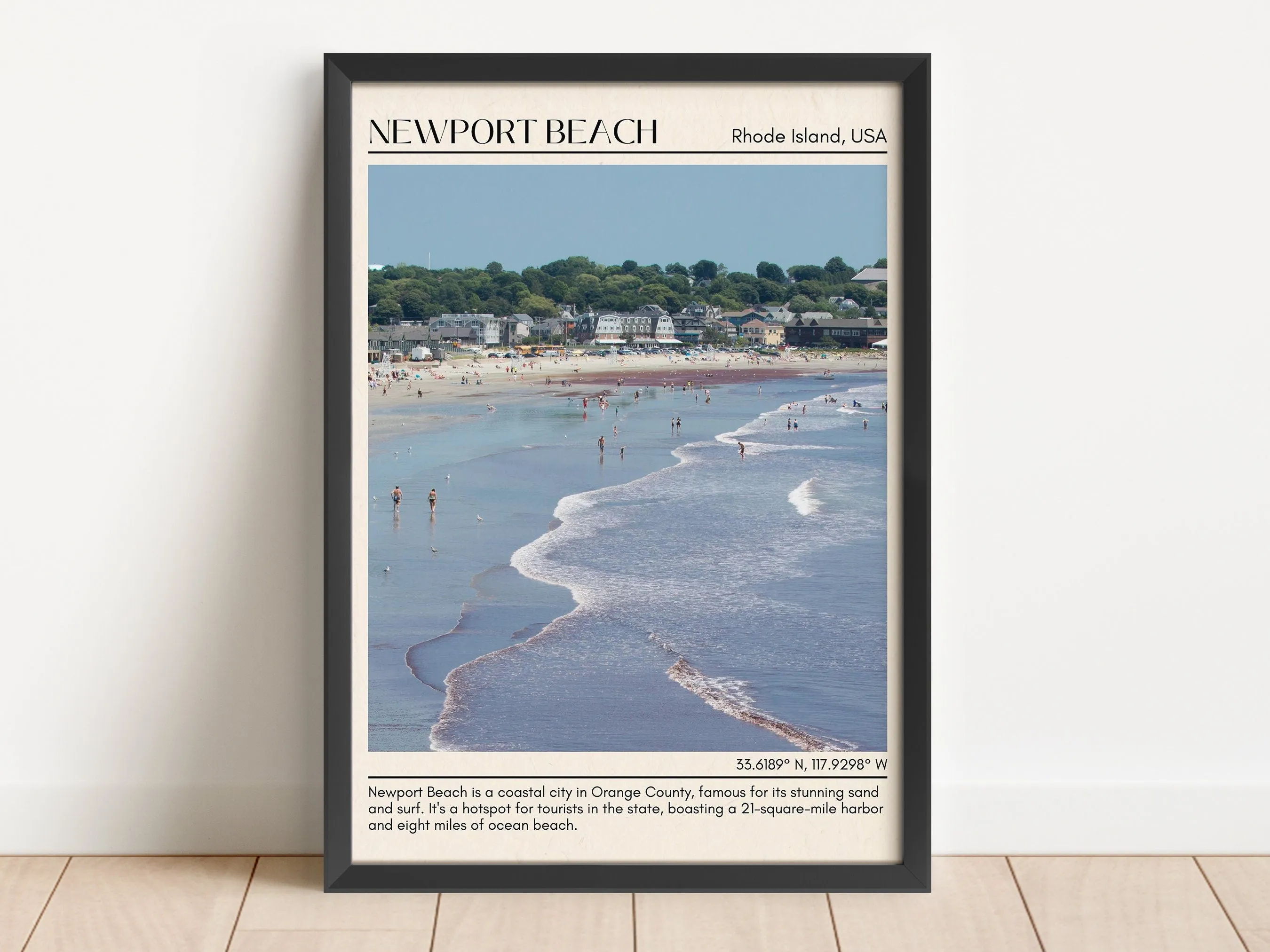 Newport Beach Wall Canvas, USA