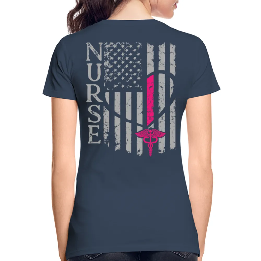 Nurse Flag Women’s Premium Organic T-Shirt (CK1213)