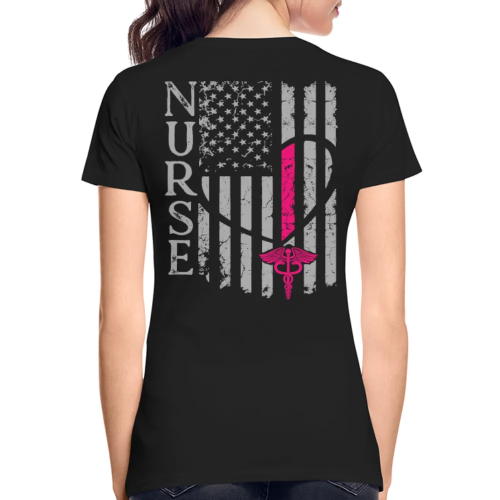 Nurse Flag Women’s Premium Organic T-Shirt (CK1213)