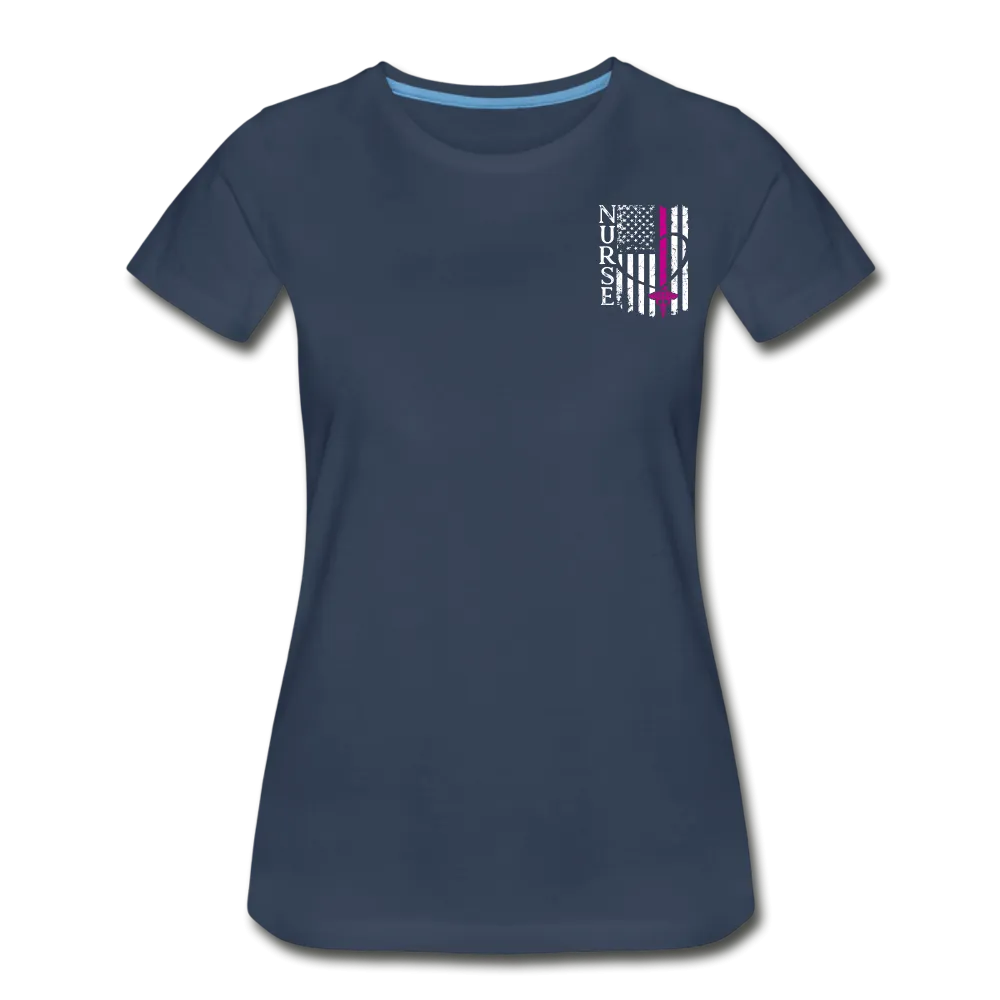 Nurse Flag Women’s Premium Organic T-Shirt (CK1392)