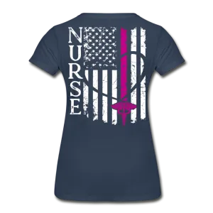 Nurse Flag Women’s Premium Organic T-Shirt (CK1392)