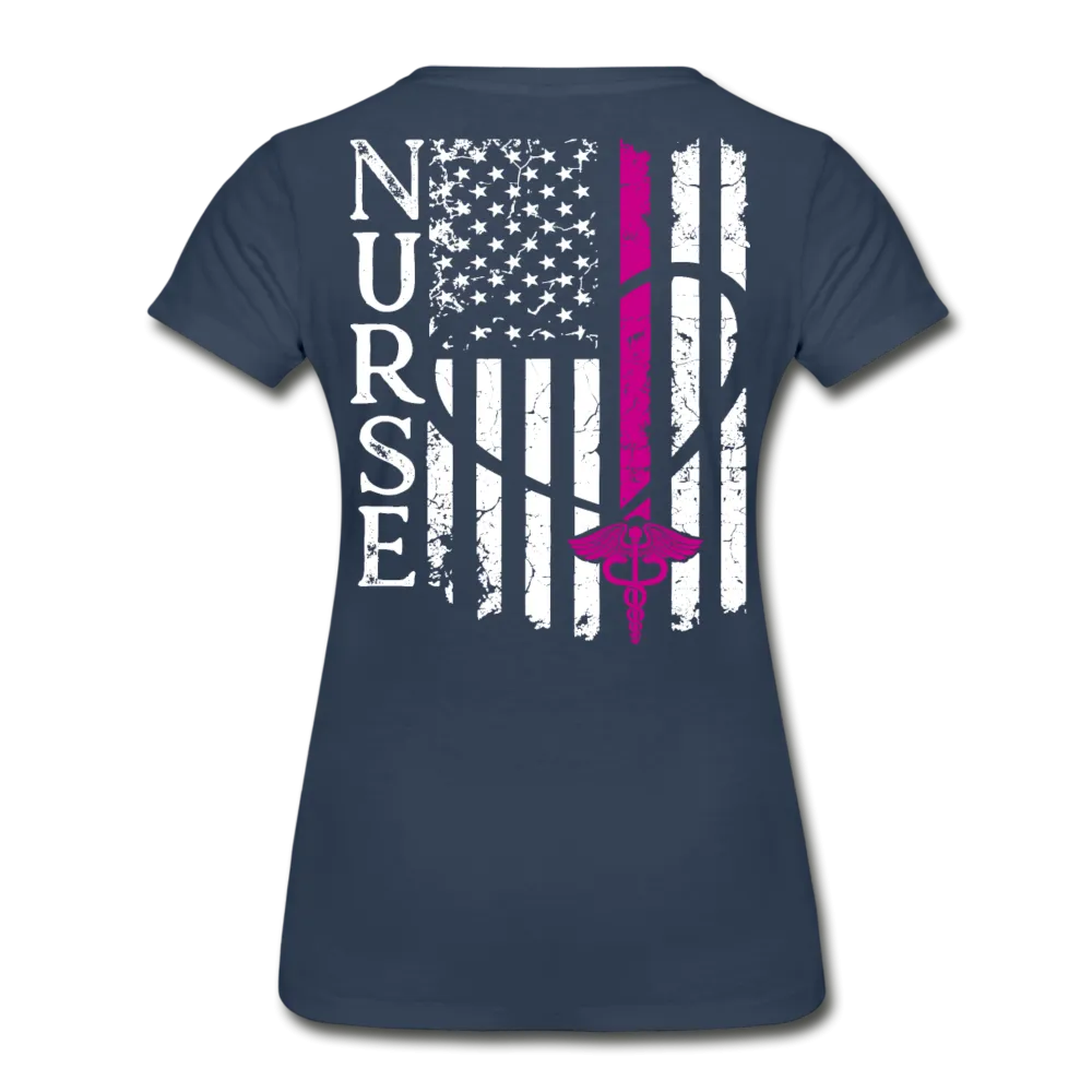 Nurse Flag Women’s Premium Organic T-Shirt (CK1392)