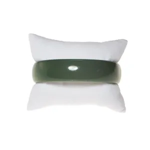Olive Green Bangle Bracelet