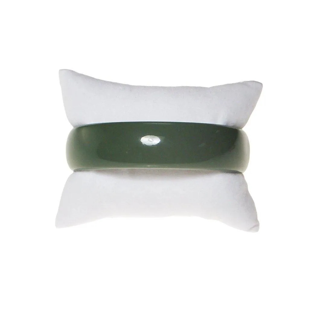 Olive Green Bangle Bracelet