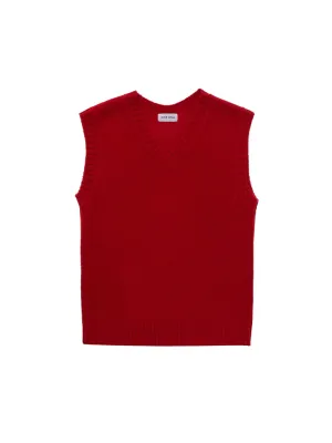 Olsen Sweater Vest Cherry