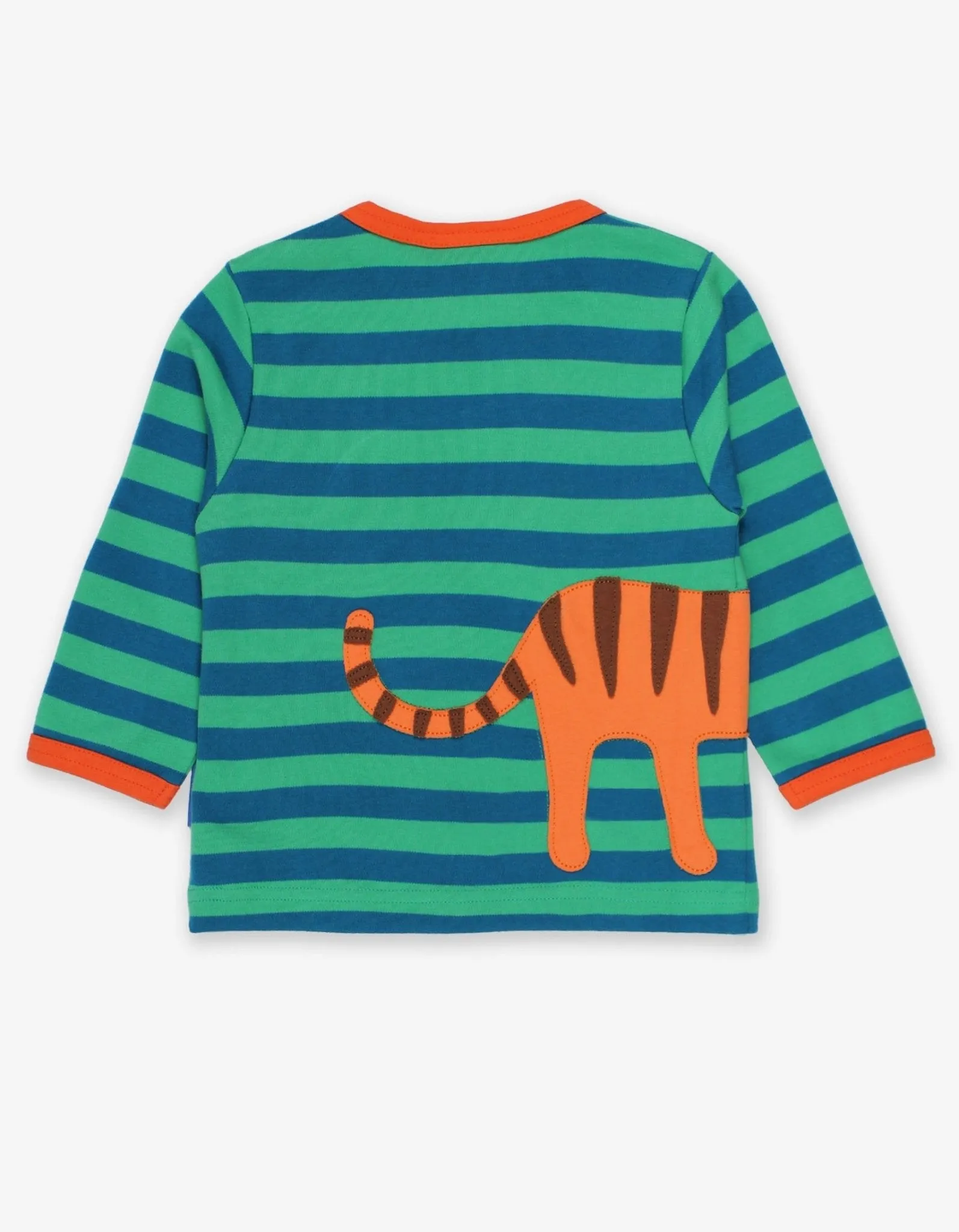 Organic Born Free Tiger Applique T-Shirt