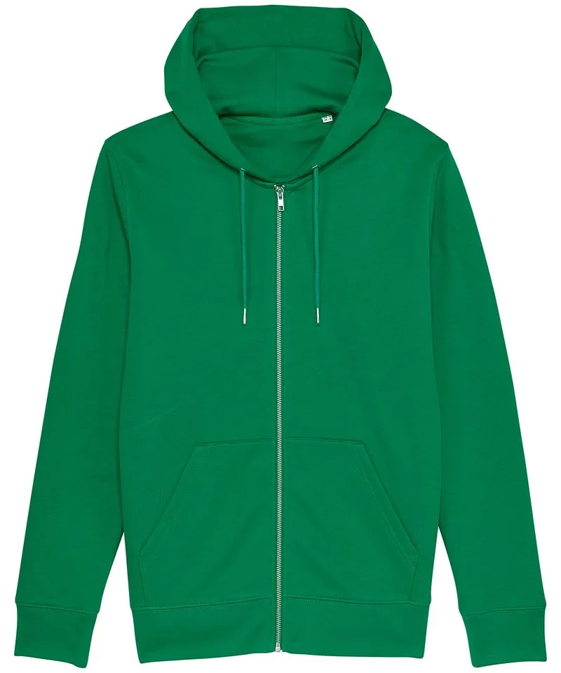 Organic Colours Zipped Hoodie