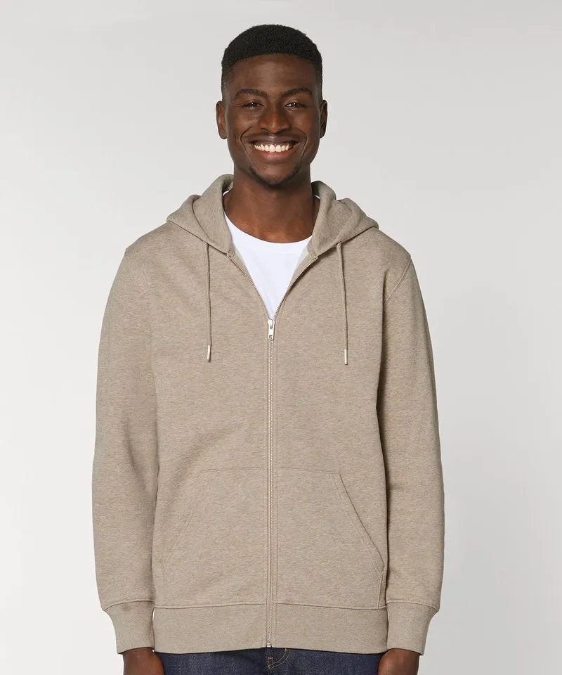 Organic Colours Zipped Hoodie