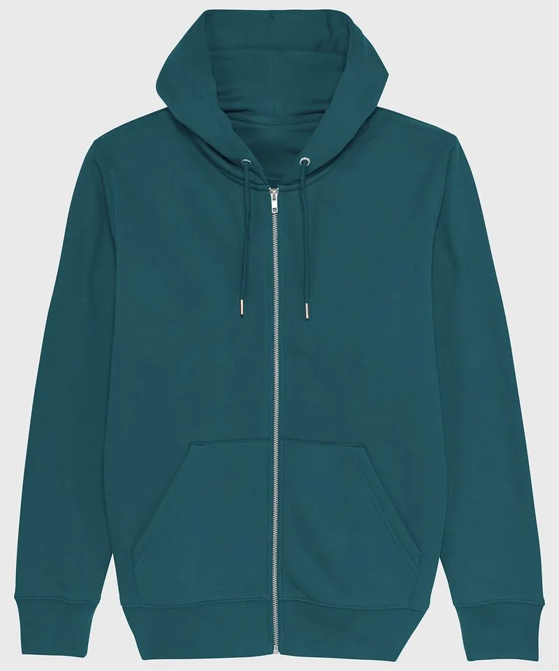 Organic Colours Zipped Hoodie