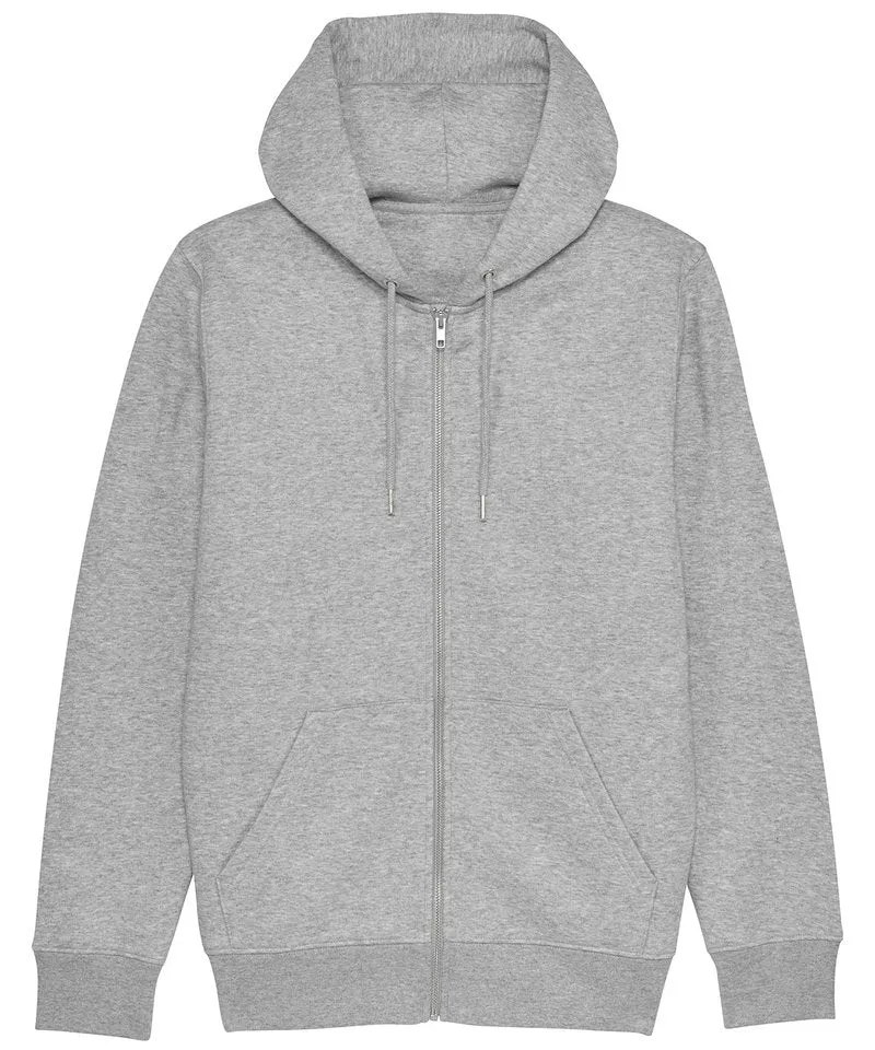 Organic Colours Zipped Hoodie