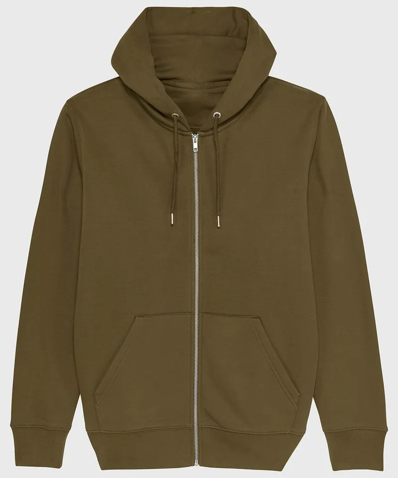 Organic Colours Zipped Hoodie